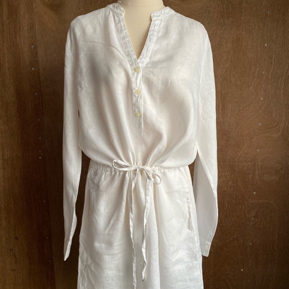 Tommy Hilfiger cotton linen dress - Picture 2 of 4